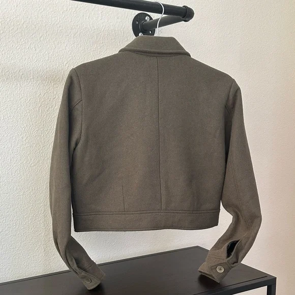 ANINE BING Dallas Cropped Cargo Jacket - Picture 9 of 9